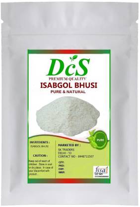 DCS Psyllium Husk (Isabgol Bhusi) Sat isabgol 400 GM