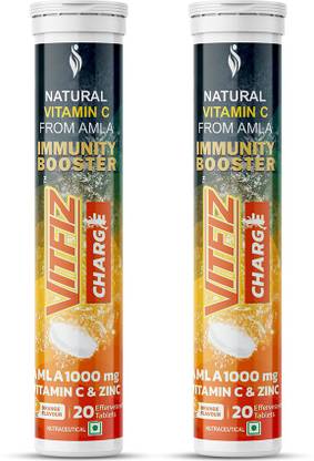 VITFIZ CHARGE Vitamin C 1000mg Effervescent Tablets