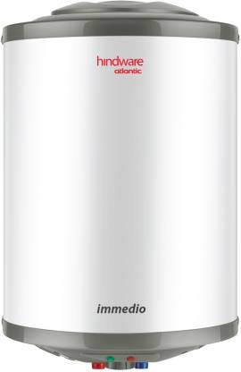 Hindware Smart Appliances 10 L Storage Water Geyser (Immedio Neo, White)