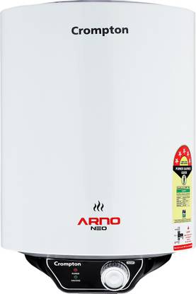 Crompton 25 L Storage Water Geyser (Arno Neo, White)