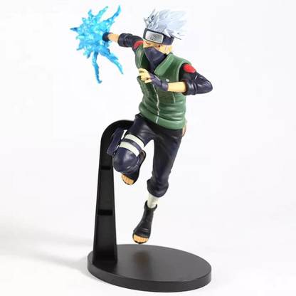 kawaii kart Kakashi Naruto Action Figure Vibration Stars Height 20 cm