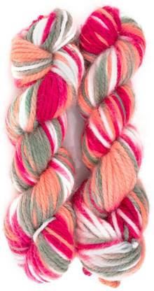 WOAFASHIONS GAL Motu Multi Thick Chunky Wool Hand Knitting Yarn (Roasted Chills) (Hanks-200gms)