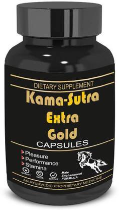 Way Of Pleasure Kama Sutra Extra Gold Veg 60 Capsule for ...