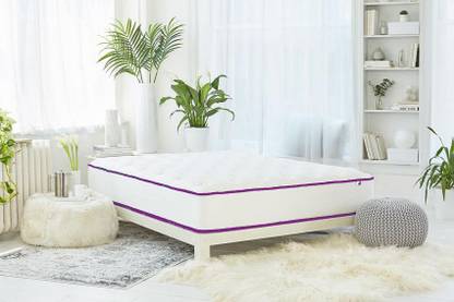 Layamattress Ayurpedic Organic Mattress 6 inch Double Fiber Mattress