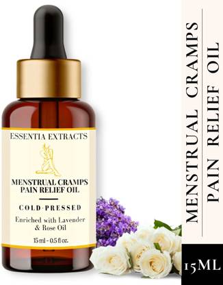 ESSENTIA EXTRACTS Menstrual Pain Relief Oil - For Instant Relief from Menstrual pain & Cramps Liquid