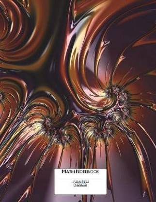 Math Notebook Cornell Notes & 4x4 Graph Paper 8.5"x11" 150 Pages