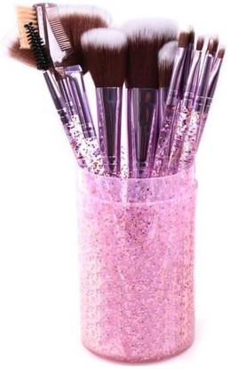 हेमोली 12PCS MAKEUP BRUSH WITH STORAGE BOX (PACK OF 12)