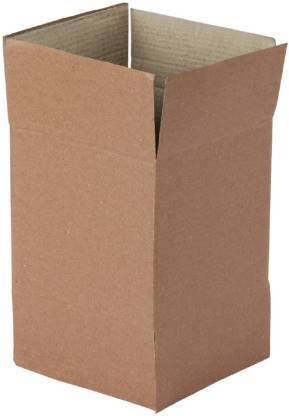 OTW Corrugated Cardboard 3 Ply Corrugated Box | Size L=5, W=5, H=5 Inches| Packaging Boxes for Moving/Storage Packaging Box
