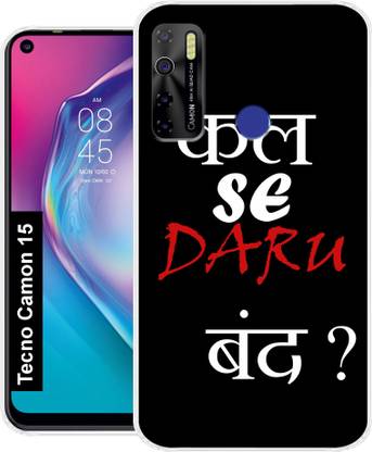 Tokito Back Cover for Tecno Camon 15