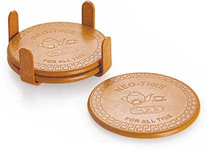 Molters Round PVC Coaster Set