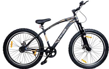 STRYDER Semi Fat Bike Gelon Dual Disc Front Suspension 26 T (inch) Mountain/Hardtail Cycle