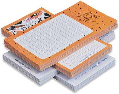 COI To -Do List Notepad - 50 Tear-Away Planner Sheets - Things to Do Memo Writing Pad - Perfect Daily Reminder for School, Office Work, Homework, Projects, and More Pack of 8 Pads Pocket-size Note Pad UNRULED 50 Pages