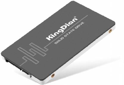 KingDian SATA III 512 GB All in One PC's, Desktop, Laptop, Network Attached Storage, Servers, Surveillance Systems Internal Solid State Drive (SSD) (512 GB 2.5 inch SATA III Internal Solid State Drive with Sequential Read/Write speeds up to 560/490 MB/s - White + Black)