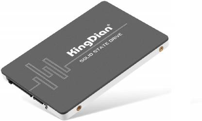 KingDian SATA 128 GB All in One PC's, Desktop, Laptop, Network Attached Storage, Servers, Surveillance Systems Internal Solid State Drive (SSD) (128GB 2.5inch SATA III Internal Solid State Drive with Sequential Read/Write speeds up to 562/450 MB/s – BLACK + WHITE)