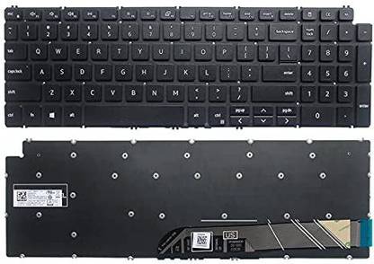 WISTAR Laptop Keyboard Compatible for Dell inspiron 5501 5502 5508 5584 5590 5591 5593 5594 5598, 7500 7501 7590 7591 Series : P42E P88F P90F Laptop Keyboard Replacement Key