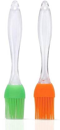 Sahajanand Spatula Set- Plastic + Silicon Kitchen Accessories Items for Baking,Cooking,Maxing, Cake Making- Oil Brush for Applying Oil on BBQ,Tandoor,Roti Etc- Best Kitchen Tools Kitchen Tool Set