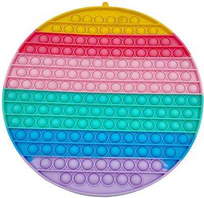Hiputi Pop it Fidget Toy Big pop Jumbo pop it Fidget Toy popit Game Rainbow pop it Big Size pop it Large pop Big pop it Giant pop it pop it Large Size Big pop it pop it Game Board (Big-Round)