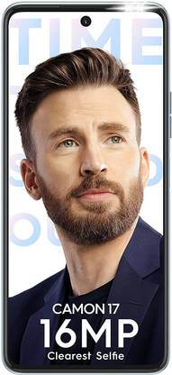 Tecno Camon 17 (Frost Silver, 128 GB)