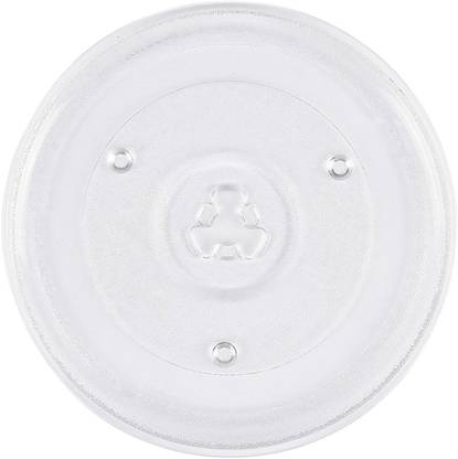 WHITEFLIP 10.6 inch/27 cm/270 mm Microwave Oven Glass Cooking Tray | Replacement Turntable Plate Suitable for IFB 25SC3 Microwave Oven (This Plate is Not for Samsung Microwave) Fiber Glass Microwave Turntable Plate