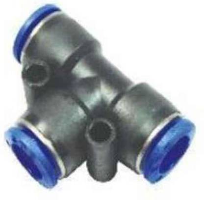 AEIOU 16MM (PUT) Pneumatic EQUAL TEE 16 MM Quick Connect 3 Way T- SHAPE CONNECTOR Push-in Plastic Pipe Air Tube Fittings Jointer 3 PCS JOINT 3-Way Tee Pipe Joint