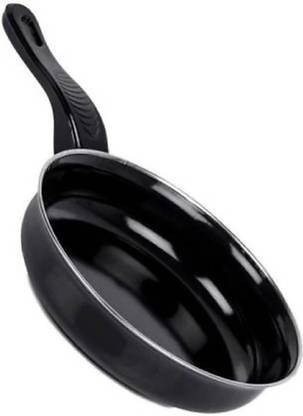 global shine Hard cort Fry Pan 1.5 cm Fry Pan 21.5 cm diameter with Lid 1.5 L capacity