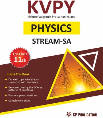 KVPY-SA: Study Material Package (Physics) For Class 11th By Career Point, Kota