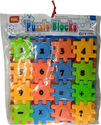 Cyxus Kids Number Puzzles Mini Size Play Puzzle & Numbers Set Toy Kids Number Puzzle For Girls & Boys & Number Count ( Both Girls And Boys)