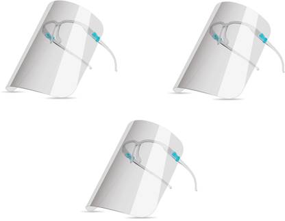 FRONO Face Shield Glasses Frame Set for Men and Women 2 piece Safety Visor