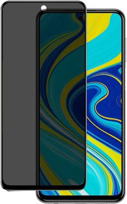 ELEF Edge To Edge Tempered Glass for Xiaomi Redmi Note 10 Pro Max Anti Spy 9H Hardness 11D Privacy Tempered Glass Anti Explosion