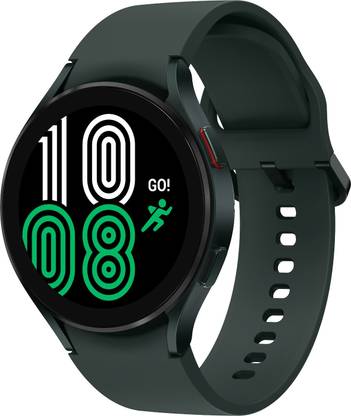 SAMSUNG Watch 4, 44mmSuper AMOLED bluetooth calling function & body composition tracking  (Green Strap, Free Size) at Rs. 8999