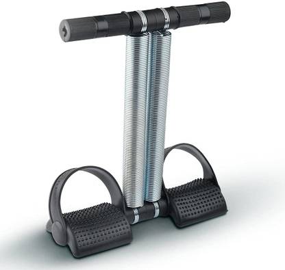 FLEX N FIT HIGH QUALITY STEEL DOUBLE SPRING TUMMY TRIMMER BLACK P Ab Exerciser