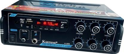 KAXTANG DJ MIC ECHO NEW SERIES DJ remix Amplifier Modify chasis Bluetooth SOLOMAX 4440 DOUBLE IC ABSTRACT VERSION WITH BETTER SOUND QUALITY Full Black Digital Stereo Amplifier BT/MIC/ USB//SD Card /FM /AUX 60 W AV Power Amplifier (Black) 60 W AV Power Amplifier (Black) 60 W AV Power Amplifier