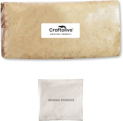 Craftolive Paper Mache Clay for Art & Craft, Sculptures and DIY Art Clay