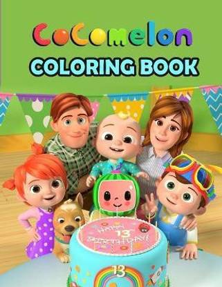 Cocomelon Coloring Book