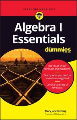 Algebra I Essentials For Dummies