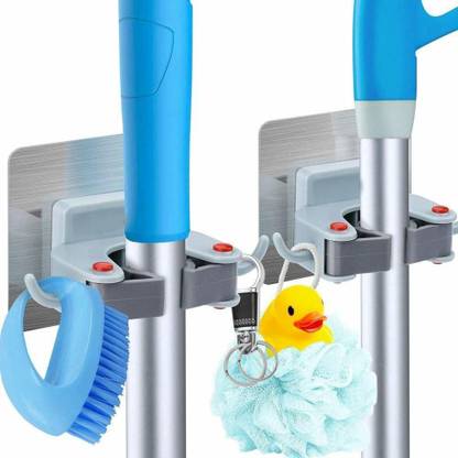 Kedy Blue Plastic Broom Holder