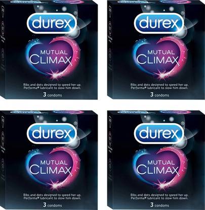 DUREX MUTUAL CLIMAX PER PACK 3 PIECE Condom