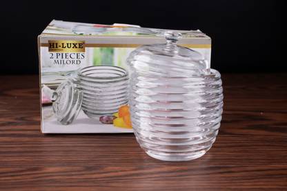 Hiluxe Glass Cookie Jar  - 250 ml