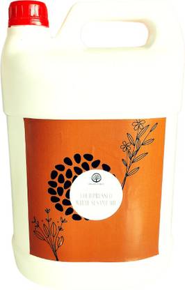 organic forest Cold Pressed White Sesame Oil,(Til ka Tel) 5 L Sesame Oil Can (5 L) Sesame Oil Can