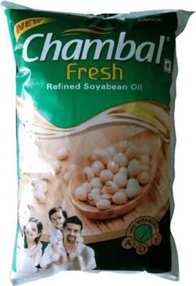 CHAMBLE Refined Soyabean Oil Soyabean Oil Pouch