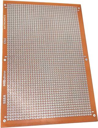 Scriptronics 6 X 4 CM PCB General Purpose Printed Circuit Board, Mini Zero PCB Board Electronic Components Electronic Hobby Kit
