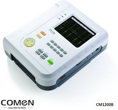Comen CM1200B 12 Channel ECG Machine Electrotherapy Device
