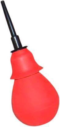 MEDIDOVE Rectal Enema Bulb/Syringe Comfortable for Cleansing Medical kit Cleansing Medical kit 130 ml Hot Water Bag (Red, Black) Hot water bag 130 ml Hot Water Bag