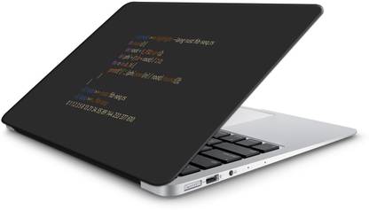 Yuckquee Programming/Coding Laptop Skin for HP,Asus,Acer,Dell,Apple printed on 3M Vinyl, HD,Laminated, Scratchproof,Laptop Skin/Sticker/Vinyl for 14.1, 14.4, 15.1, 15.6 inches P-26 Vinyl Reusable Laptop Skin Compatible for 15.6 inch