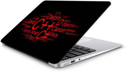 Yuckquee Programming/Coding Laptop Skin for HP,Asus,Acer,Dell,Apple printed on 3M Vinyl, HD,Laminated, Scratchproof,Laptop Skin/Sticker/Vinyl for 14.1, 14.4, 15.1, 15.6 inches P-94 Vinyl Reusable Laptop Skin Compatible for 15.6 inch