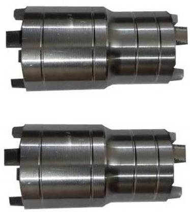 ATOOLS pack of 2 Clutch Nut Spanner Repairing Tool for Super Splender & Star City 2 In 1 Motorbikes Made on CNC Machine Hardened and Tempered Steel Lever Tool