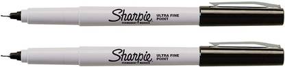 Sharpie Permanent Markers, Ultra Fin Point Black