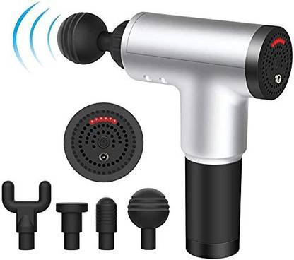 GiftGem GB-820 Electric 6 Speed Fascial Massage Gun (GB-820) Rechargeable Cordless Handheld Muscle Relaxation and Pain Relief Gun Massager