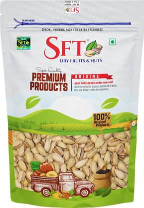 SFT Pistachious Nut Roasted & Salted, American 100% Pure Organic (Pista) Pistachios