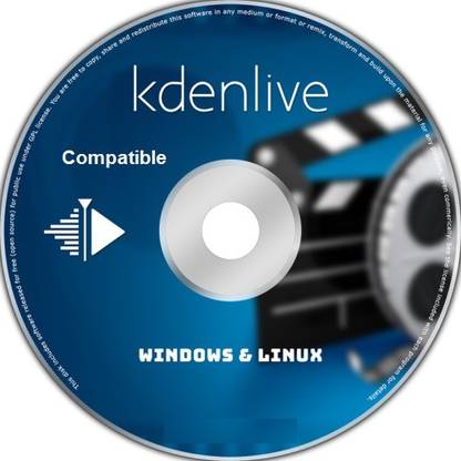 COMPATIBLE KDENLIVE - Multi Track NLE Video Movie Film Editing Making Software for PC